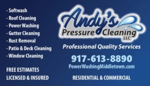 Residential power washing in Middletown